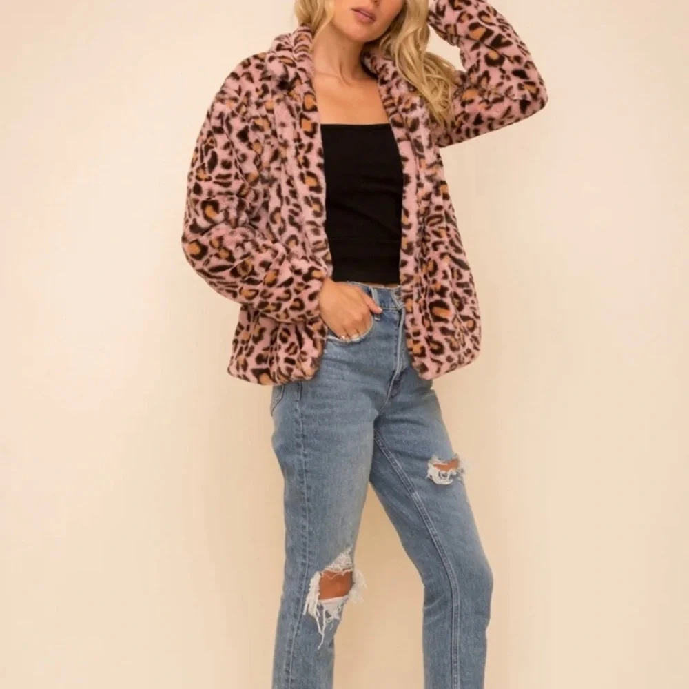 Leopard Fur Jacket - Picture 8 of 12
